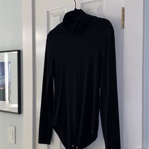 J Crew Turtleneck Bodysuit - BLACK